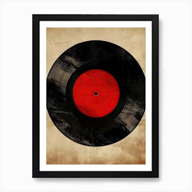 Vinyl Record 88 Art Print