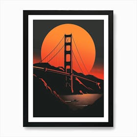 Golden Gate Bridge Art Print