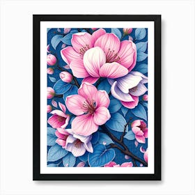 Cherry Blossoms 16 Art Print