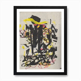 Yellow Mix 2 Art Print