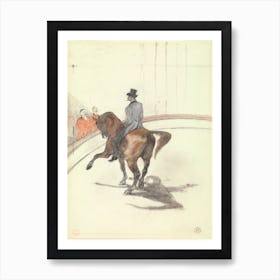 At The Circus The Spanish Walk (Au Cirque Le Pas Espagnol), Henri de Toulouse-Lautrec Art Print