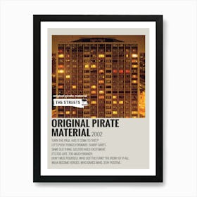 Original Pirate Material 2002 Poster 2 Art Print