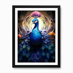 Peacock 1 Art Print