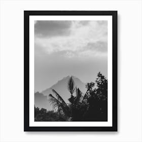 Palm Tree Wave Art Print