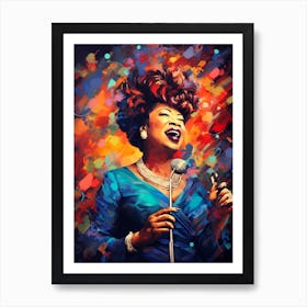 Ella Fitzgerald 2 Art Print