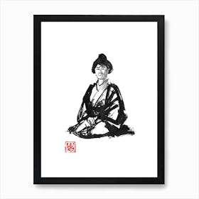 Skecth Woman Art Print