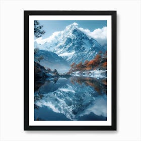 Winter Scene Art Print