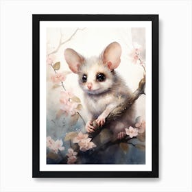 Adorable Chubby Common Brushtail Possum 1 Art Print