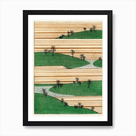 Landscape Illustration, Shin Bijutsukai 2 Art Print