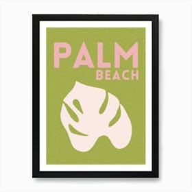 PALM BEACH USA 1 Art Print