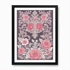 Pink Roses 2 Art Print