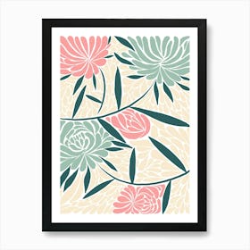 Floral Pattern Art Print