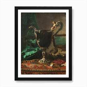 Black Vase Art Print