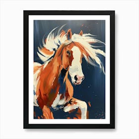 Horse Running 5 Art Print