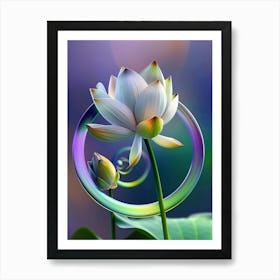 Lotus Flower 144 Art Print