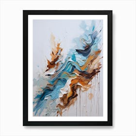 Abstract Painting 17 Art Print