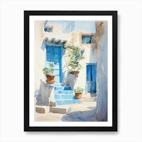 Blue Door 40 Art Print