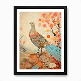 Turkey 4 Detailed Bird Painting Art Print