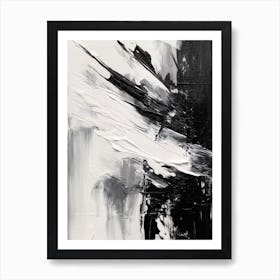 Black Art Painting 10 Art Print