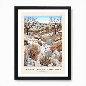 Joshua Tree National Park United States 5 Poster Art Print