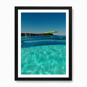 Isolated & Swimming Art Print