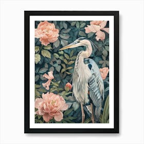 Blue Heron 7 Art Print