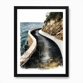 Road To The Sea 5 Art Print