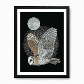 Barn Owl Art Print