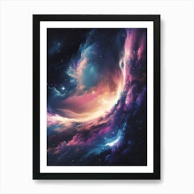 Nebula Art Print