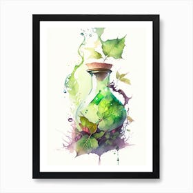 Poison Ivy Potion Pop Art 1 Art Print