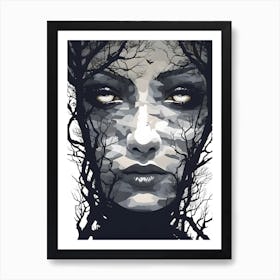 Face Of The Forest Art Print