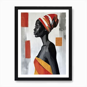 African Woman, Africa 1 Art Print