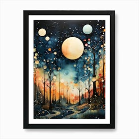 Transcendent Terrains Art Print