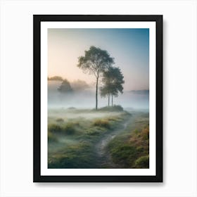 Misty Morning 2 Art Print