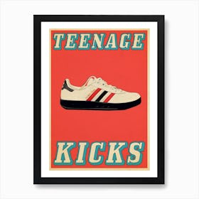 Teenage Kicks Art Print