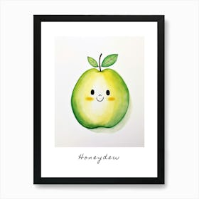 Friendly Kids Honeydew Poster Art Print