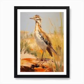 Bird Painting Roadrunner 1 Art Print