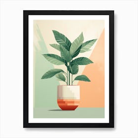 Potted Plant 1 Art Print