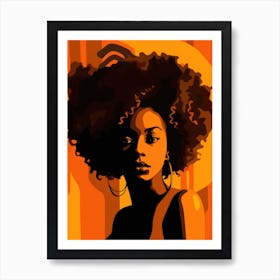 Afro Girl 21 Póster