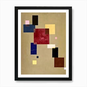 Wassily Kandinsky Squares Art Print