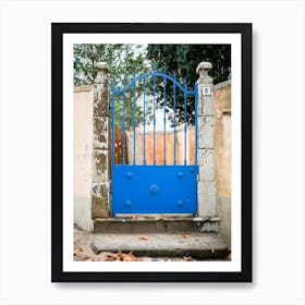 Sintra Blue Gate Portugal Charm Art Print