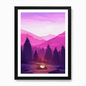 Night In The Woods Art Print