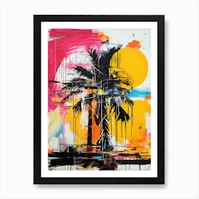 Palm Tree 3 Art Print