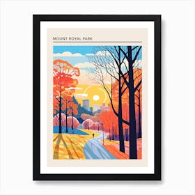 Mount Royal Park Montreal Canada 3 Art Print