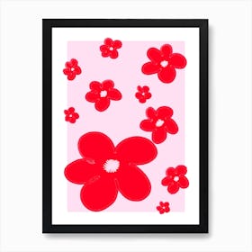 Flowers In Bloom Art Print