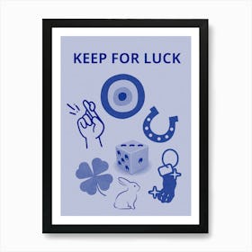 Keep For Luck 1 Art Print