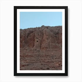 Rock Formation In The Desert Art Print