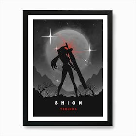 Shion Tensura 1 Art Print