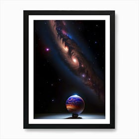 Galaxy In Space Art Print