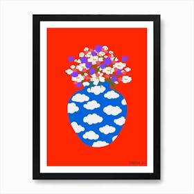 Surreal Vase Art Print